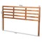 Baxton Studio Akemi Modern and Contemporary Ash Walnut Finished Wood King Size Headboard 182-11107-Zoro - alternate 2